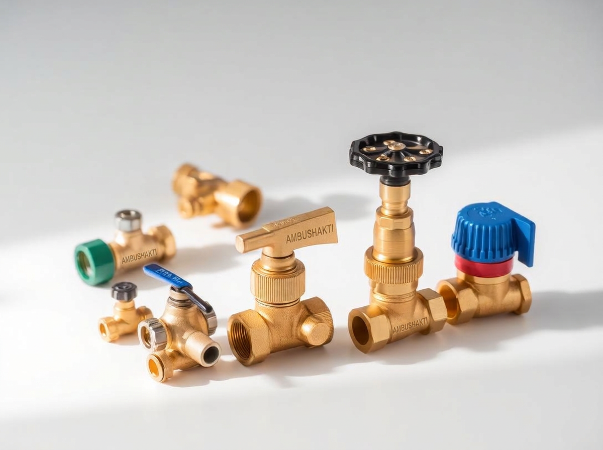 Ambushakti irrigation ball valves, control valves and air release valves